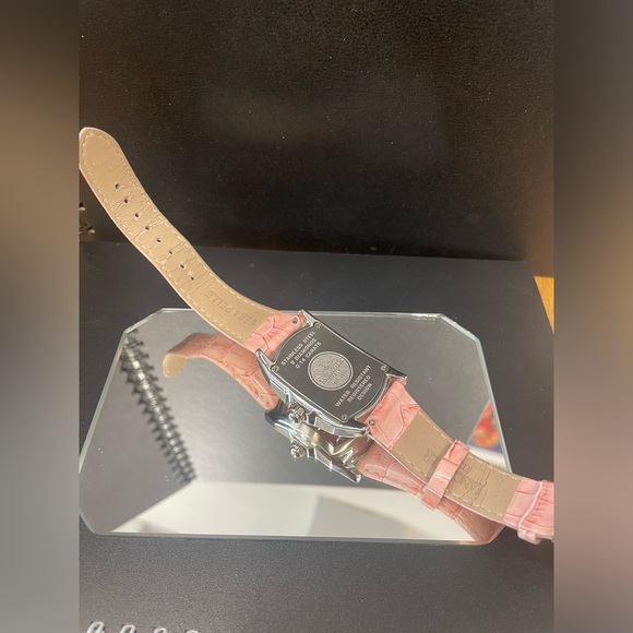 Lancaster Italy Pink Watch with Diamonds - Picture 3 of 3